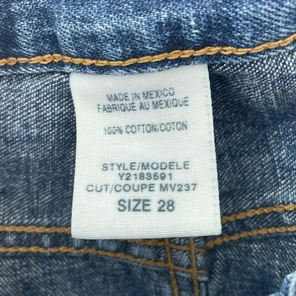 Guess Vintage jean skirt Mini Womens 28 blue 0185 - Picture 5 of 8